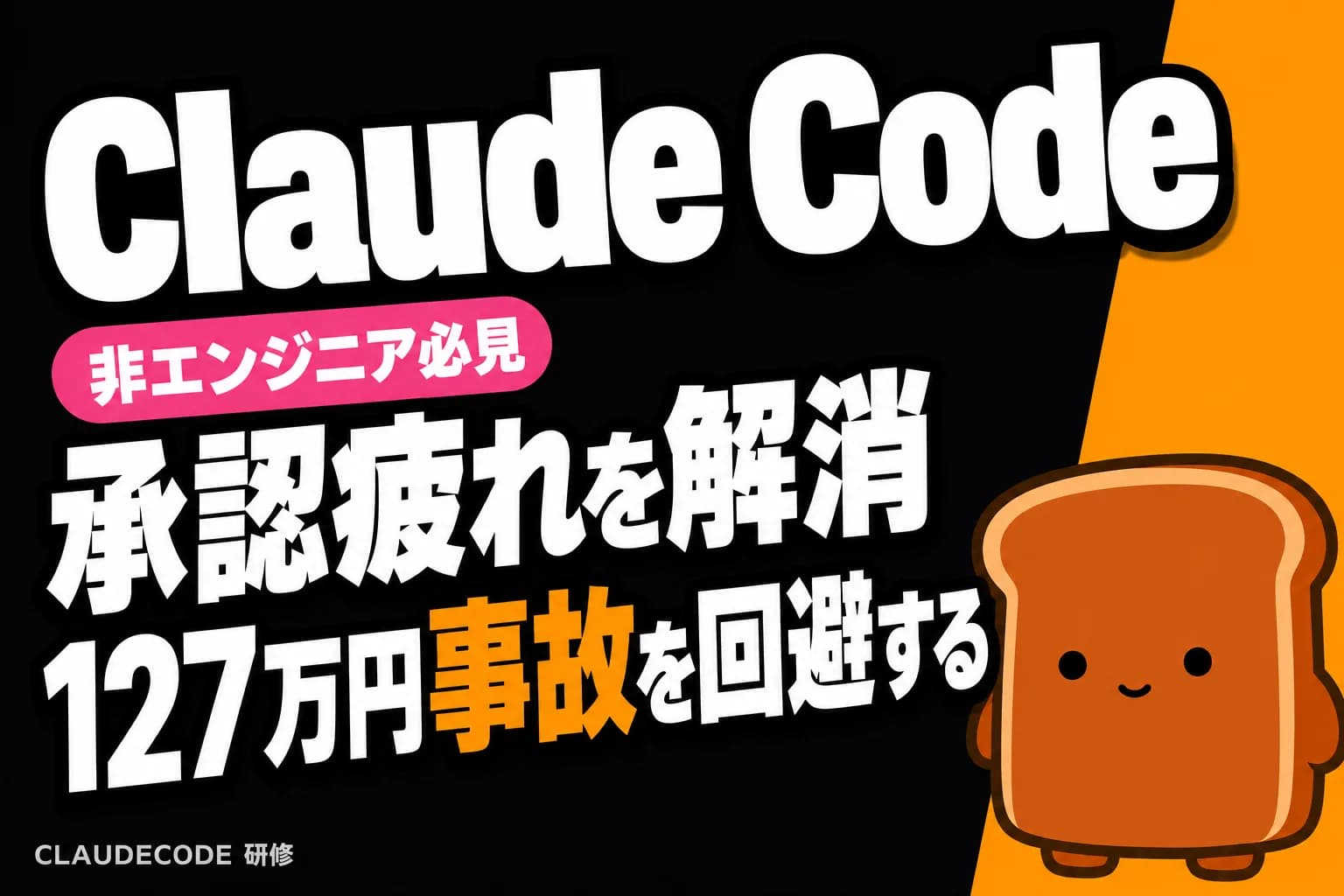 Claude Code aliasで承認疲れ解消—127万円事故を避ける方法