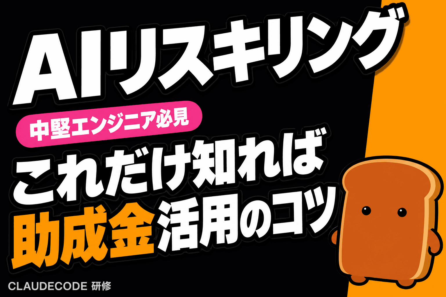 助成金を活用したAIリスキリングの課題とCLAUDECODEが選ばれない理由