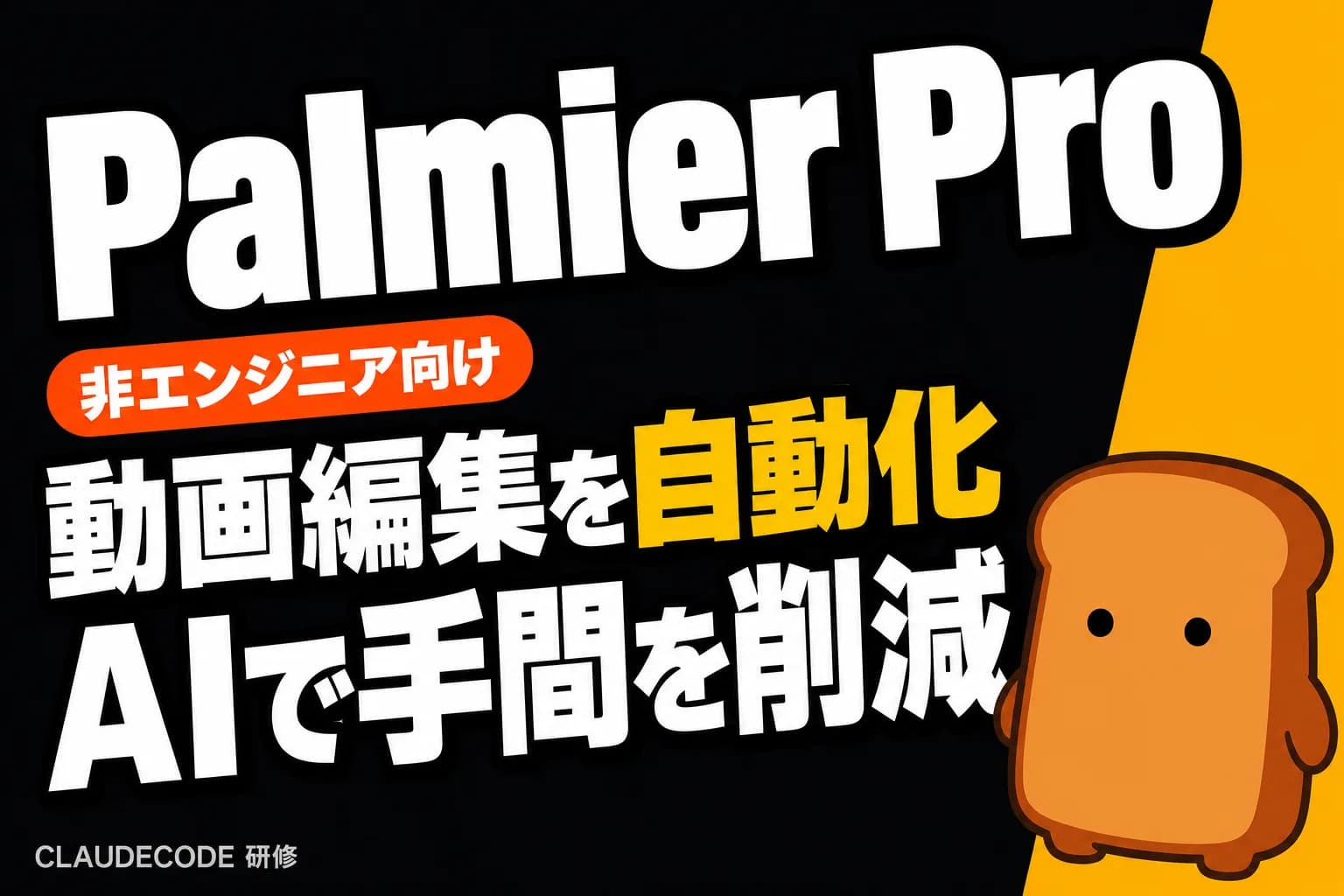 Palmier Proとは?Claude Codeで動画編集をAIで自動化